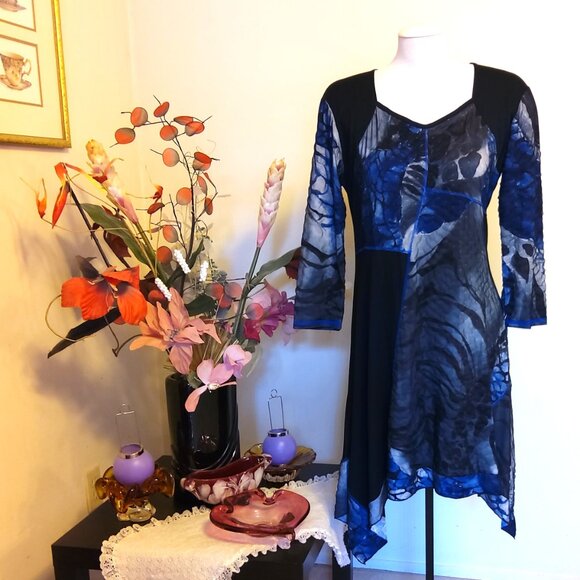 NWOT Women’s Catwalk Paris 3/4 Sleeve Well Tailored Stretchy Dress - Picture 5 of 7